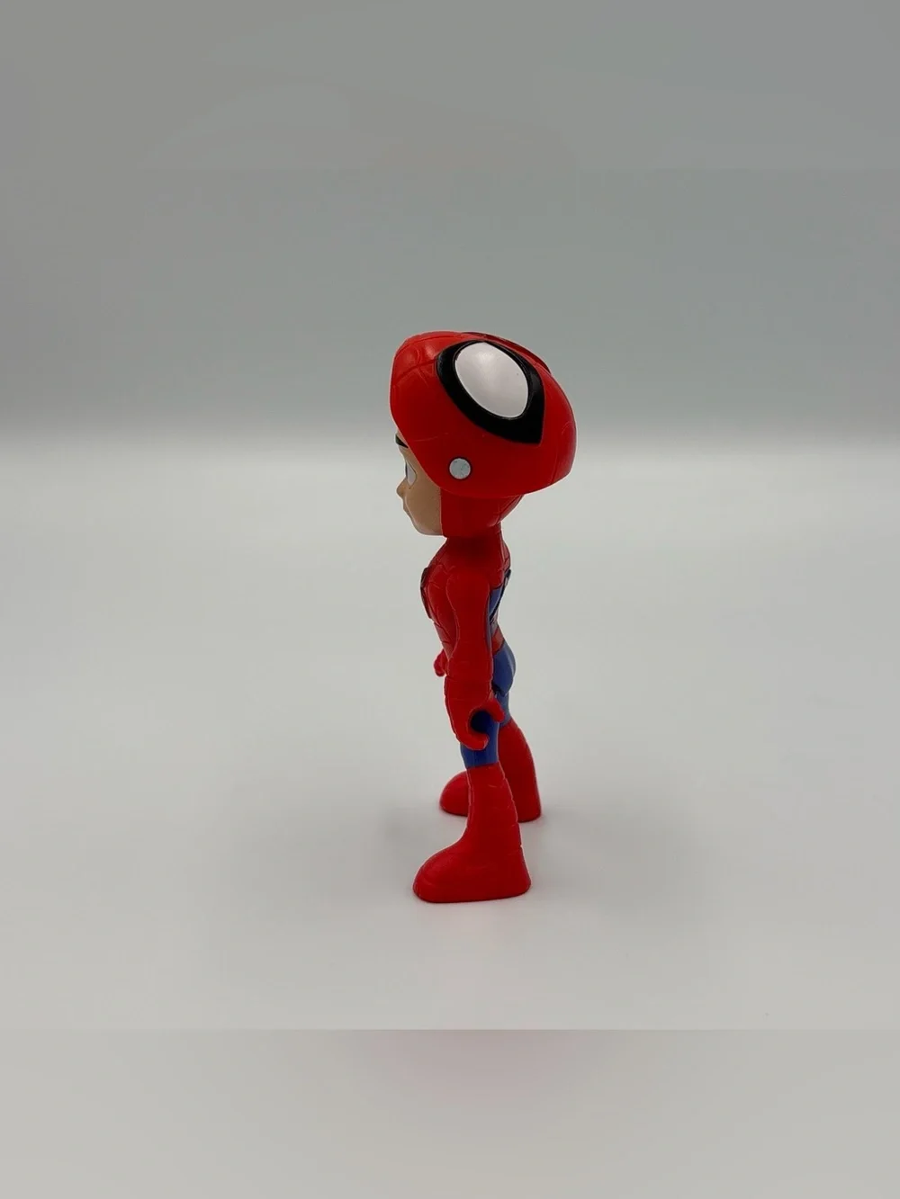 RARE Spider-Man Figure Toy Lot- Hasbro Spiderman Motorcycle + Reveal Spidey